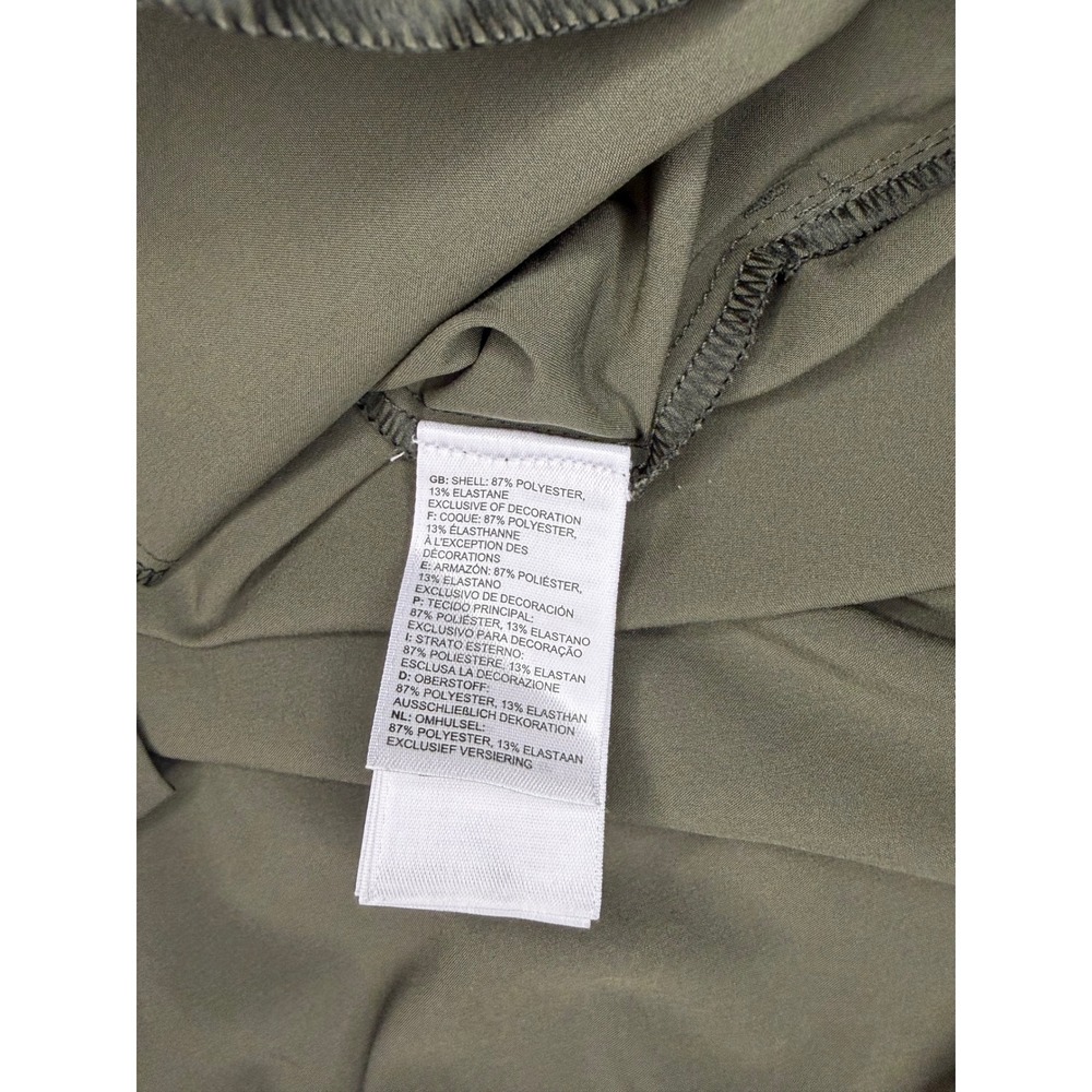 The North Face Performance Dress Olive Green Womens M Gorpcore Travel Hiking - Picture 6 of 7